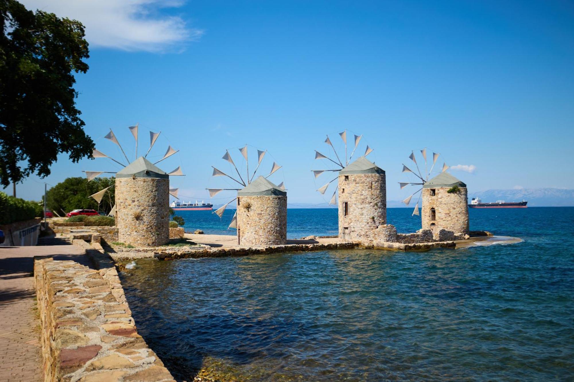 Windmills Apartments Chios Exteriör bild